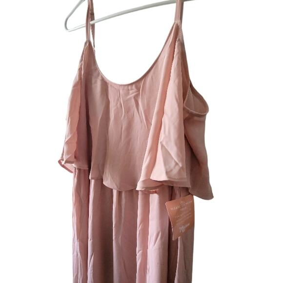 NEW XXL Show Me Your Mumu SMYMM pink Caitlin ruffled maxi dress - Picture 3 of 7